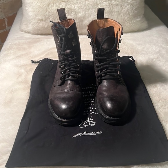 John Fluevog combat Boots - Picture 1 of 9